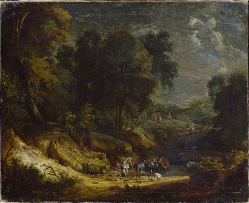 Bordo di una foresta - Staatliches Museum, Kunstsammlungen